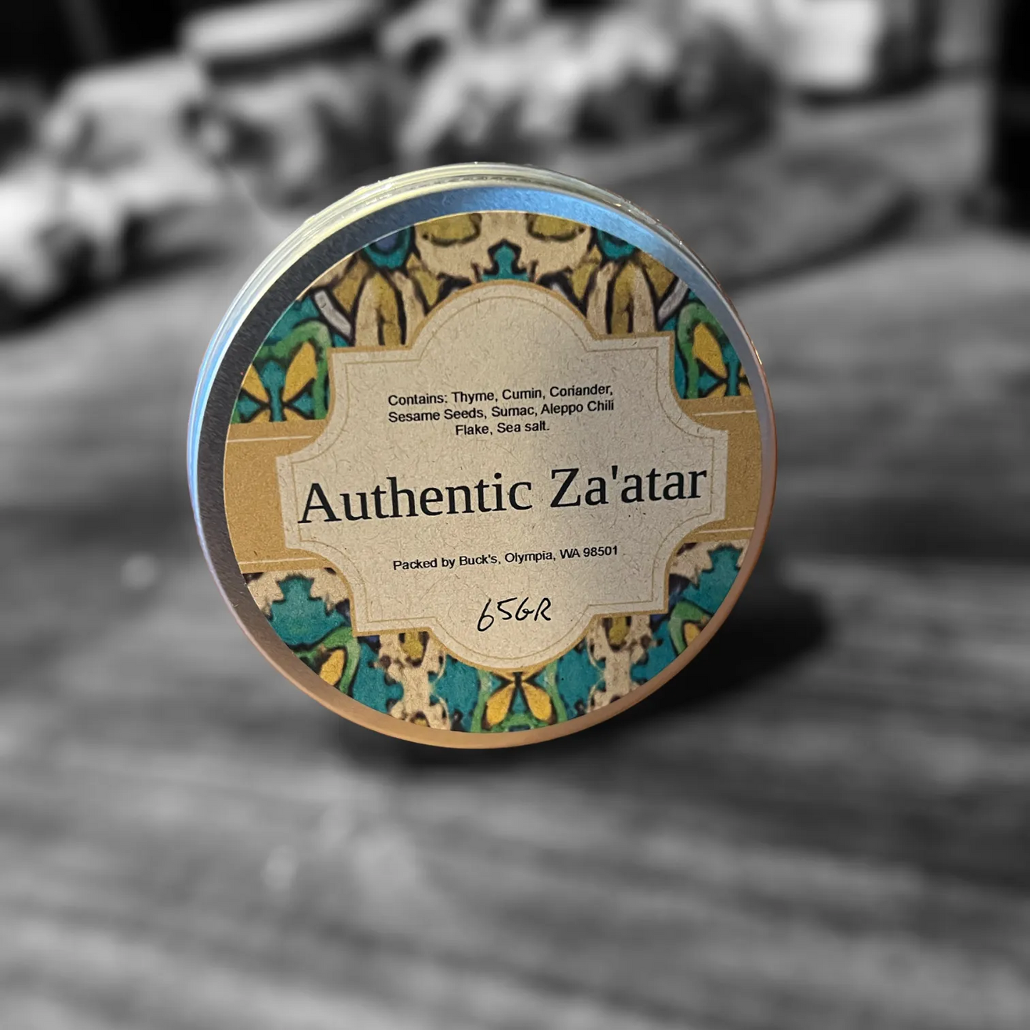 Authentic Za'atar (Decorative And Reusable Tin)