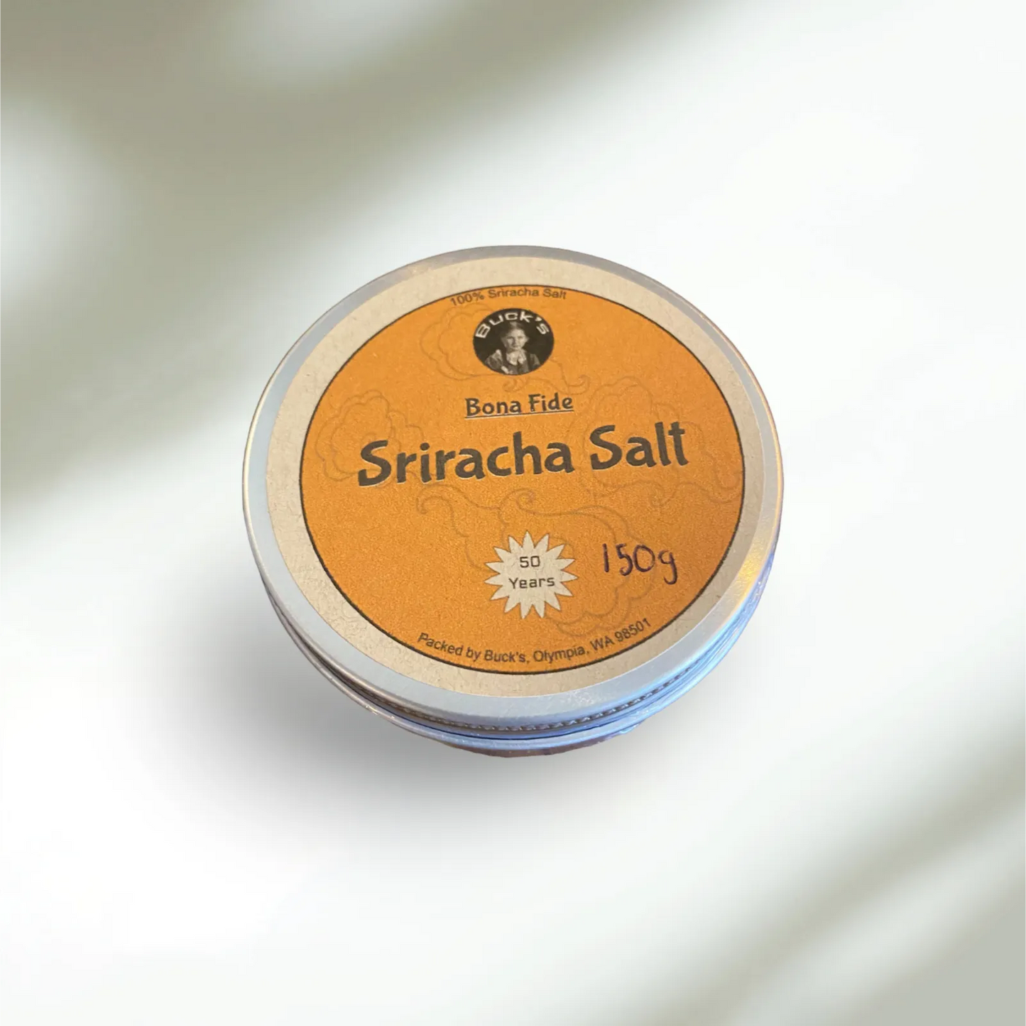 Authentic Sriracha Salt (Decorative And Reusable Tin)