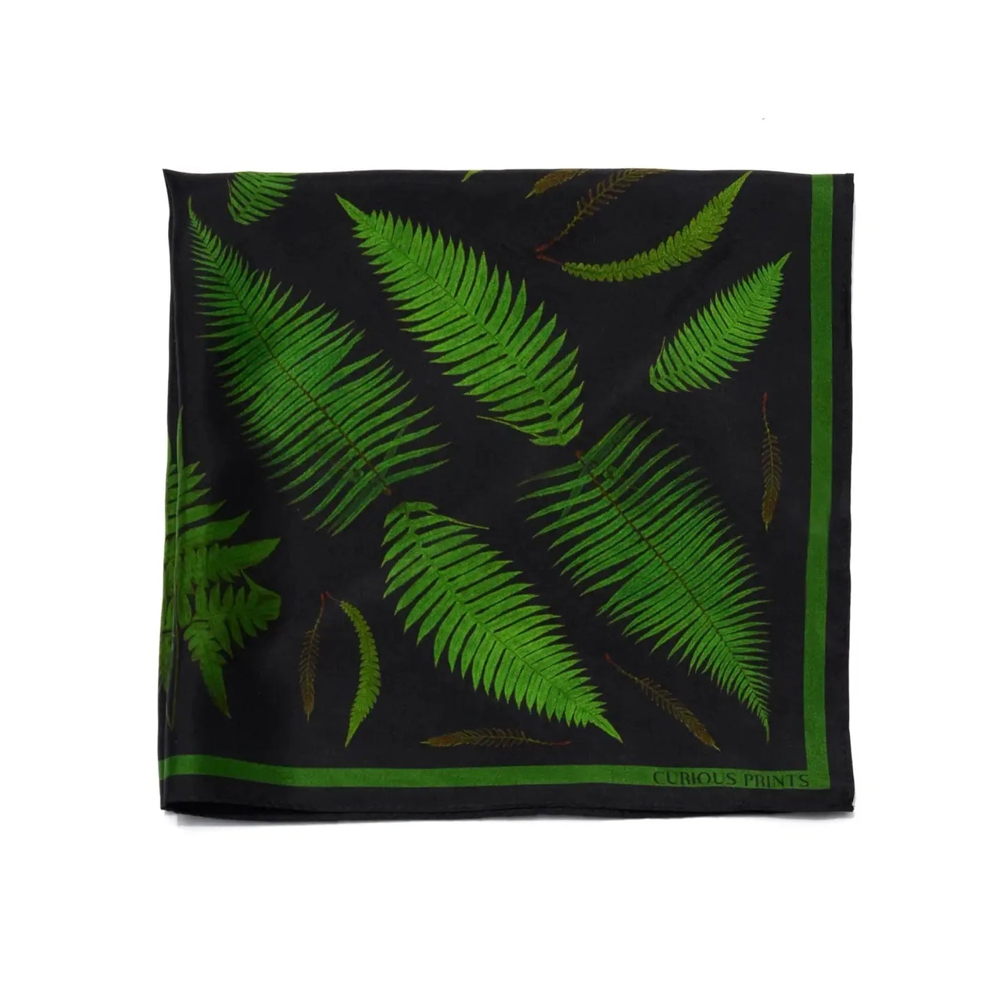 Forest Fern Botanical Silk, 17x17