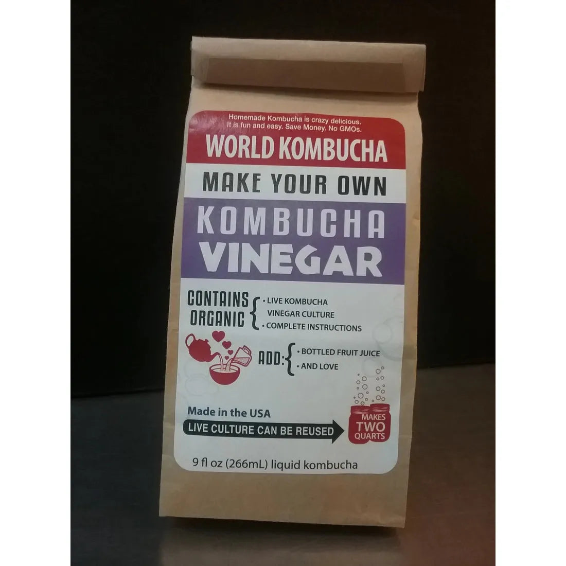 Make Kombucha Vinegar Kit